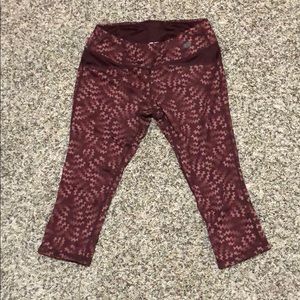 Reversible workout leggings
